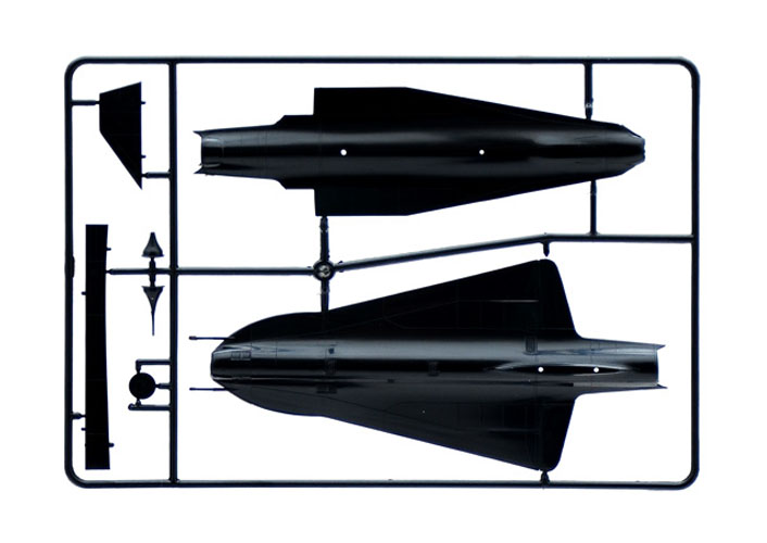 Lockheed SR-71 Blackbird with drone - 1/72 - Italeri 145 - BLIMPS