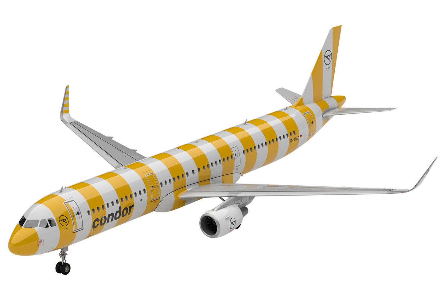 Kit De Modelo Airbus A321-200 Condor Revell Escala 1:144 – Para Construir Y Pintar (Nivel 4)