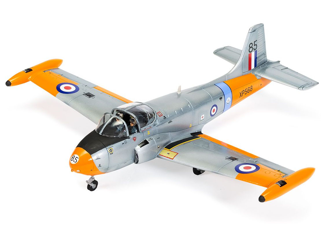 Airfix - Maquette Avion Hunting Percival Jet Provost T.3-T.4 - 1/72 - Kit Plastique Pour Adulte Et Enfant Dès 8 Ans - 45 Pièces - Niveau Débutant