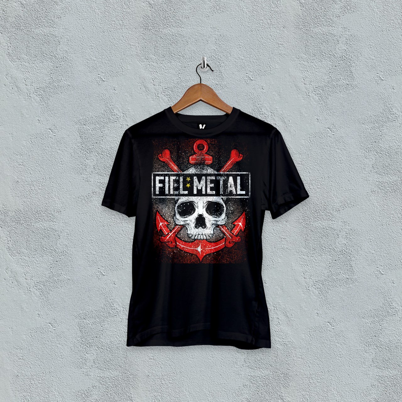 Camisa Oficial Fiel Metal Ícone - Fiel Metal