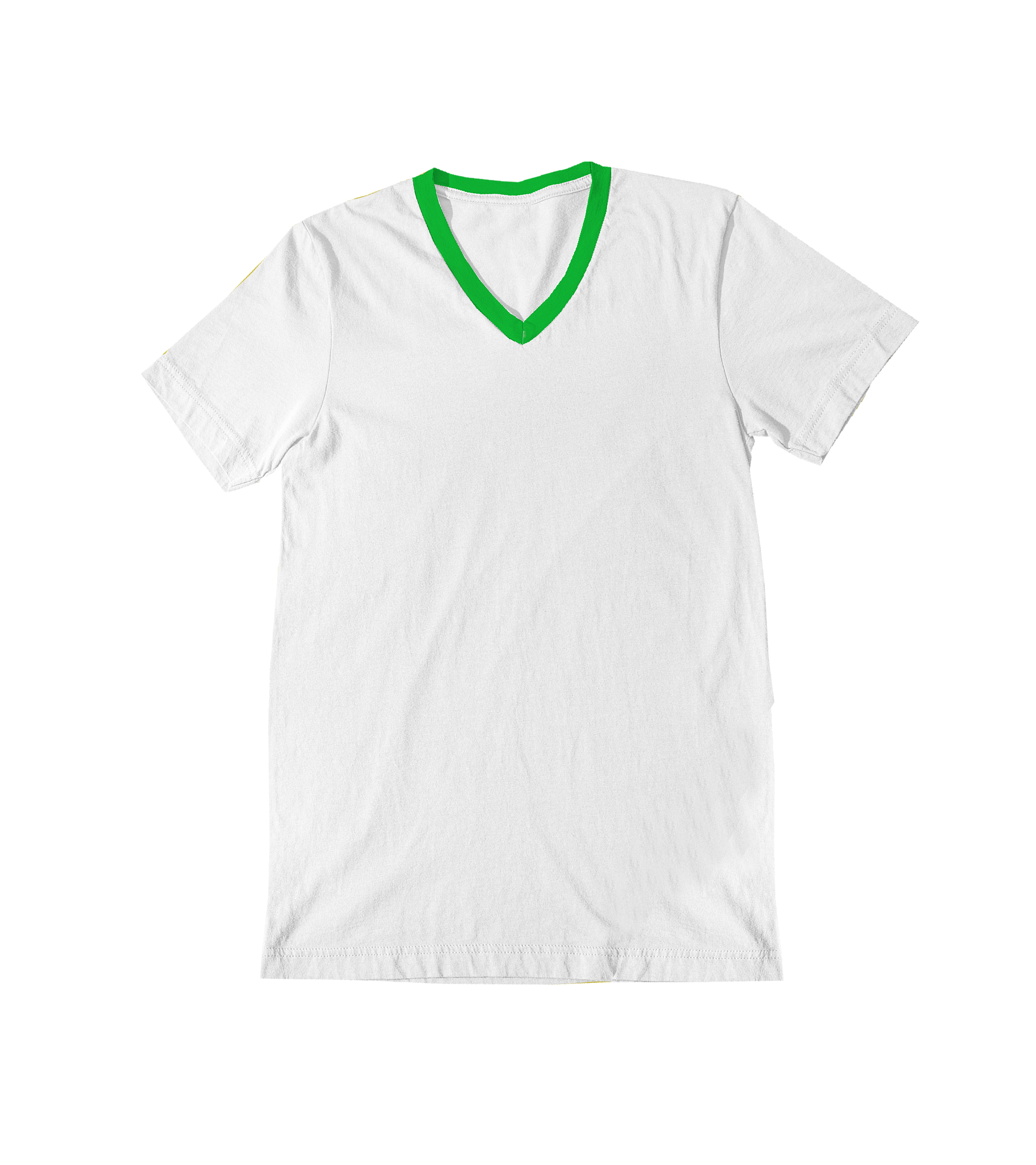 Camisa Da Seleção Brasileira Gola Careca c/ Botão Branca