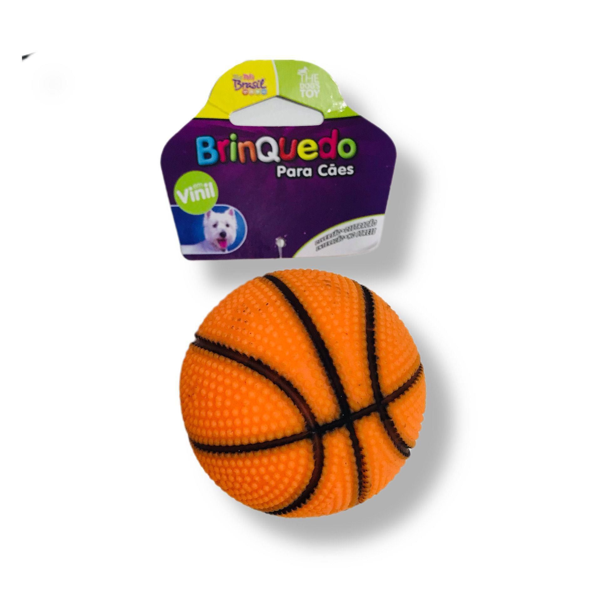 Brinquedo Bola de Basquete Vinil para Cães – The Pets Brasil