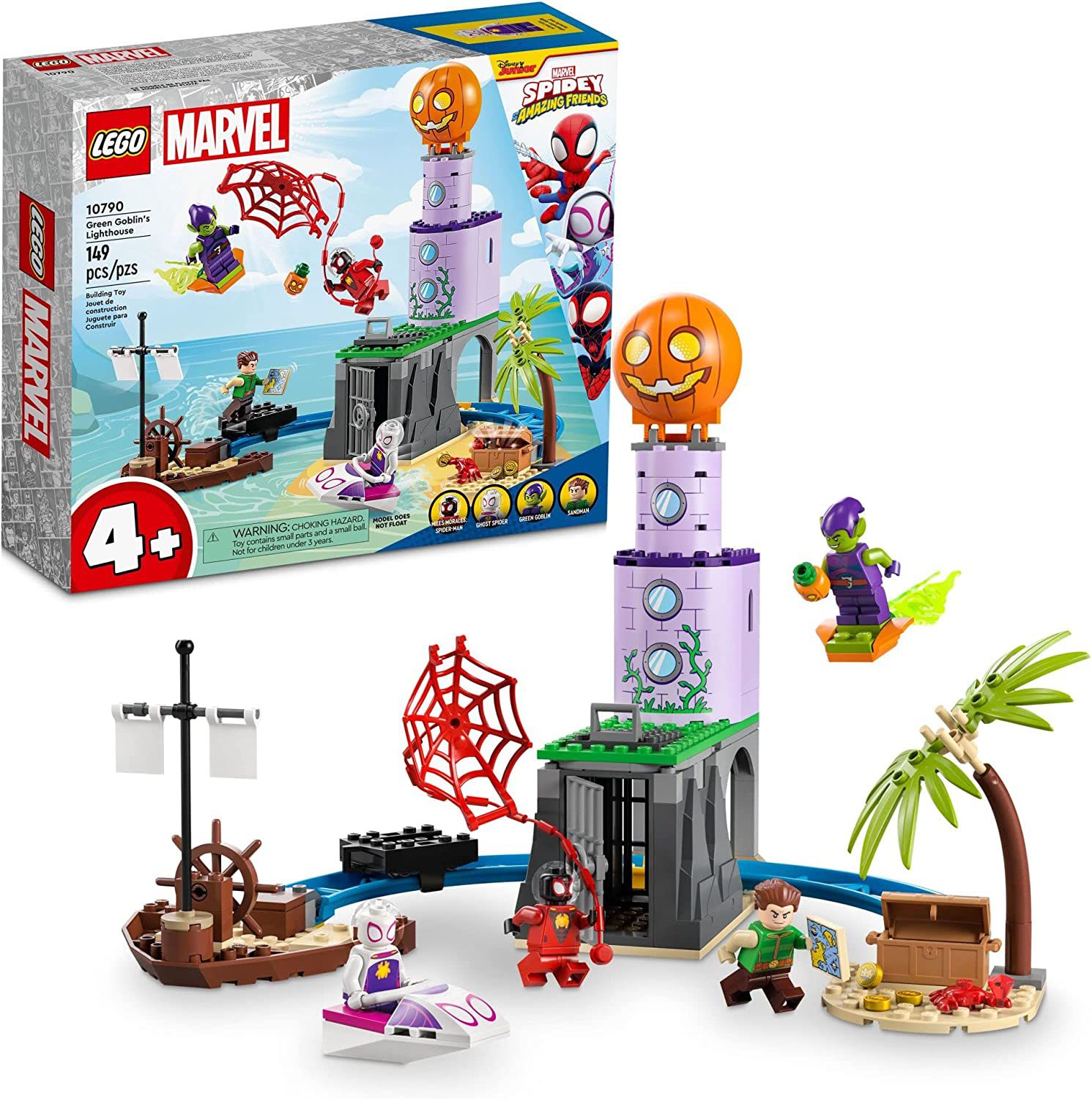 LEGO Marvel - O Carro do Homem-Aranha e Doc Ock - Spidey and His