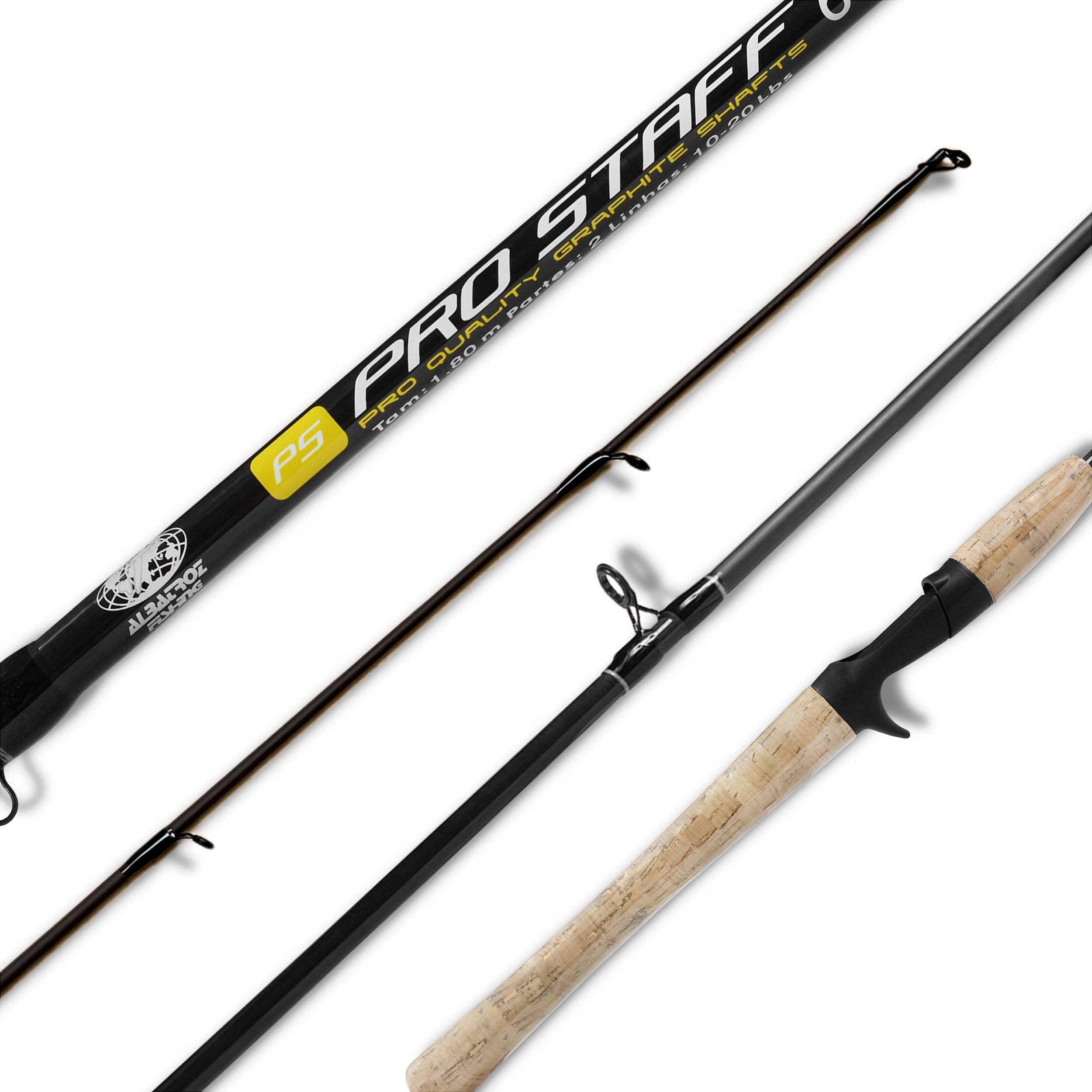 Kit Pesca Leve Vara Pro Staff 1,80m 20lbs + Carretilha Bait K-6000 6r -  Solfish - Qualidade Para o Seu Esporte!, kit de pesca