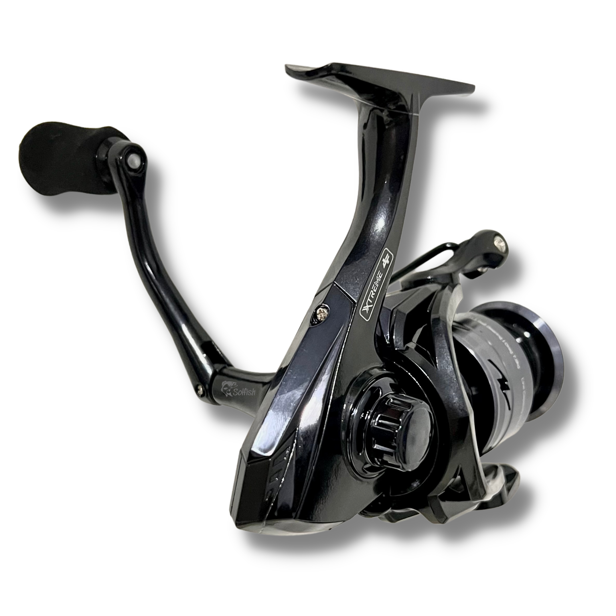 Molinete Albatroz Xtreme 20 Preto 4 Rolamentos - Solfish