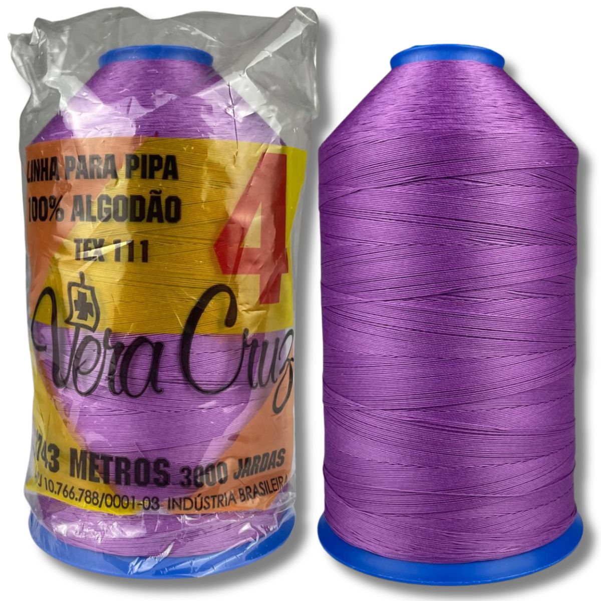 ヤワラ Linha Vera Cruz Fio 04 3000 Jardas - Alemão Pipas