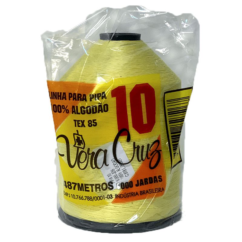Linha Vera Cruz Fio 10 6000 Jardas Alemão Pipas Linha Vera Cruz Fio 10 6000 Jardas Alemão Pipas