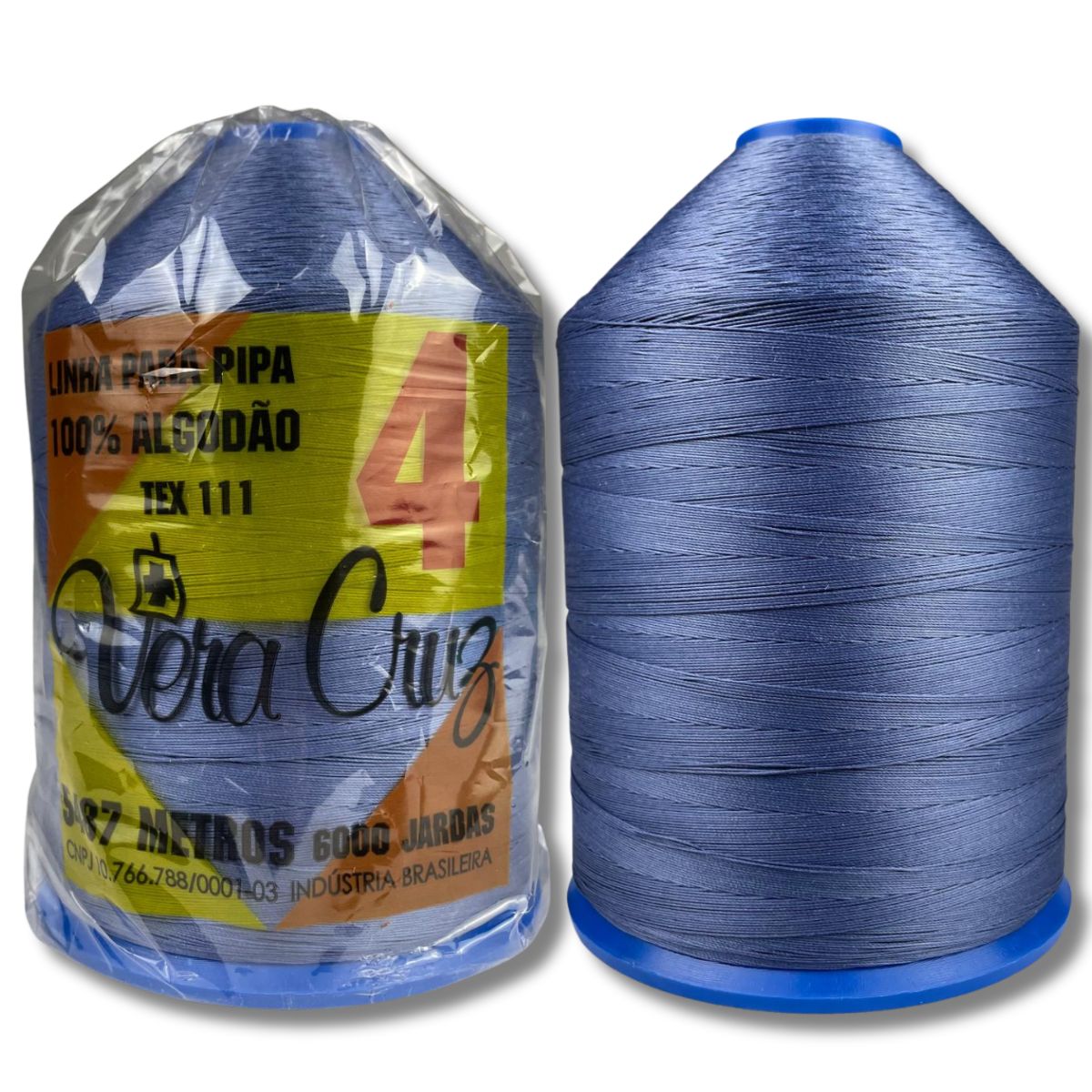 Linha Vera Cruz Fio 04 6000 Jardas - Alemão Pipas