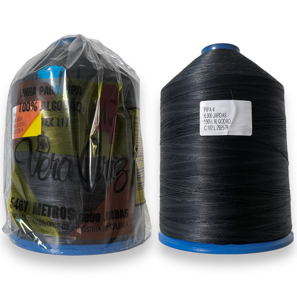 Linha Vera Cruz Fio 04 6000 Jardas - Alemão Pipas
