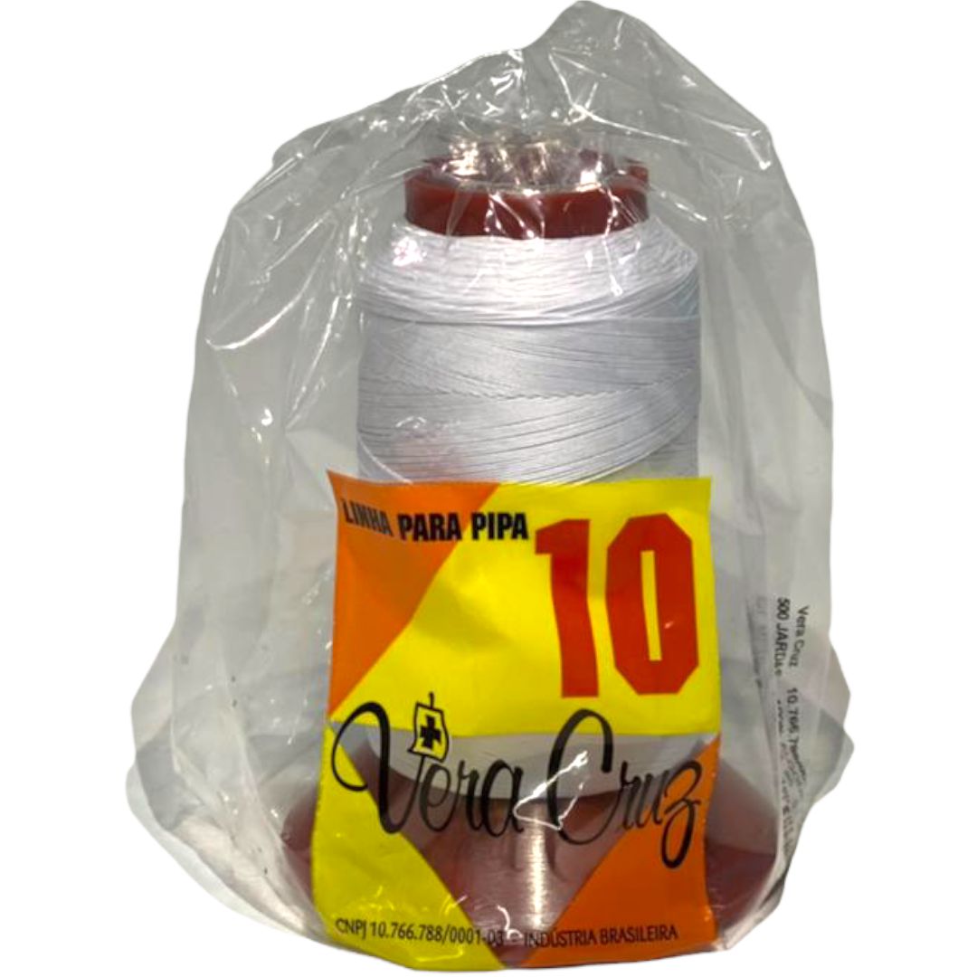 Linha Vera Cruz 500 Jardas Fio 10 Alemão Pipas Linha Vera Cruz 500 Jardas Fio 10 Alemão Pipas