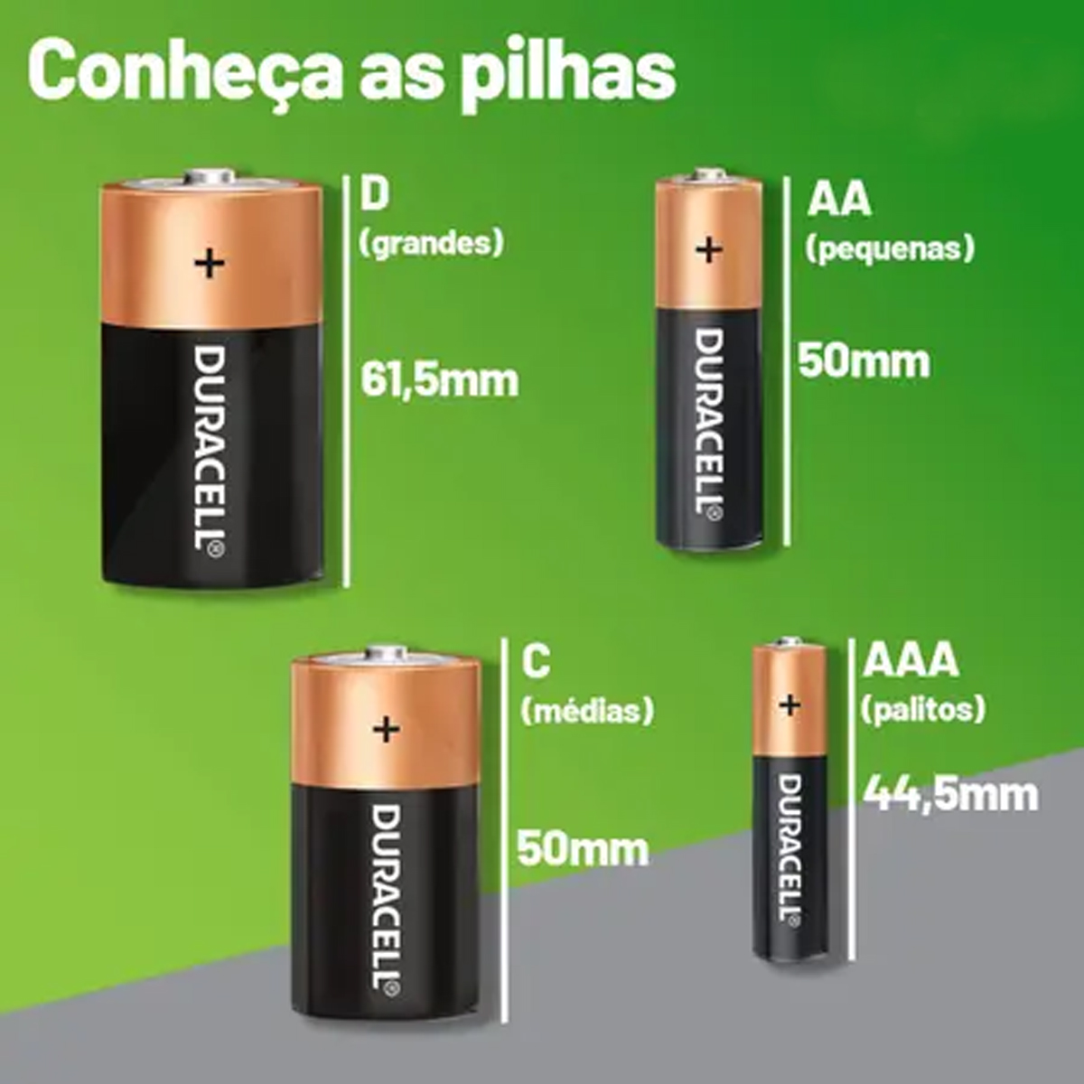 Pilha Alcalina Duracell Palito AAA Pacote 2 Unidades - Redomma: Ofertas ...