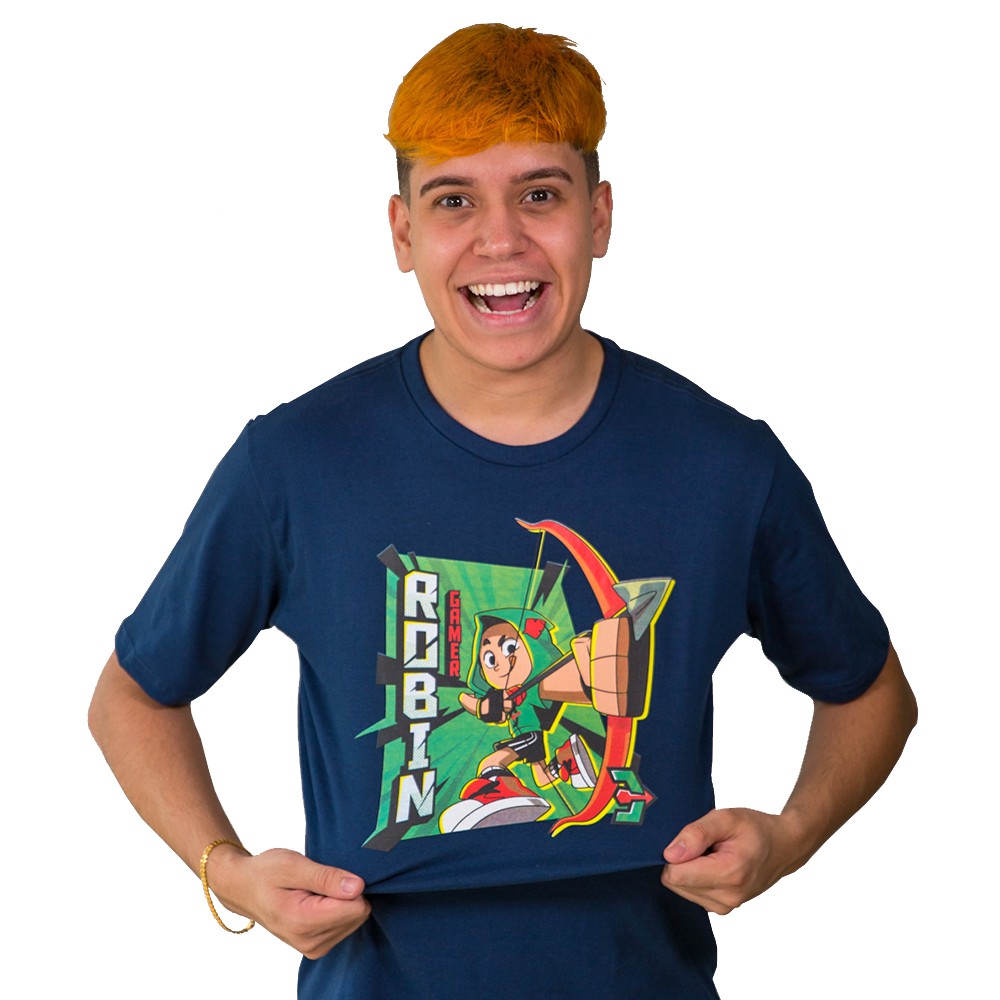 Camiseta Do r Robin Hood Gamer Roblox Minecraft