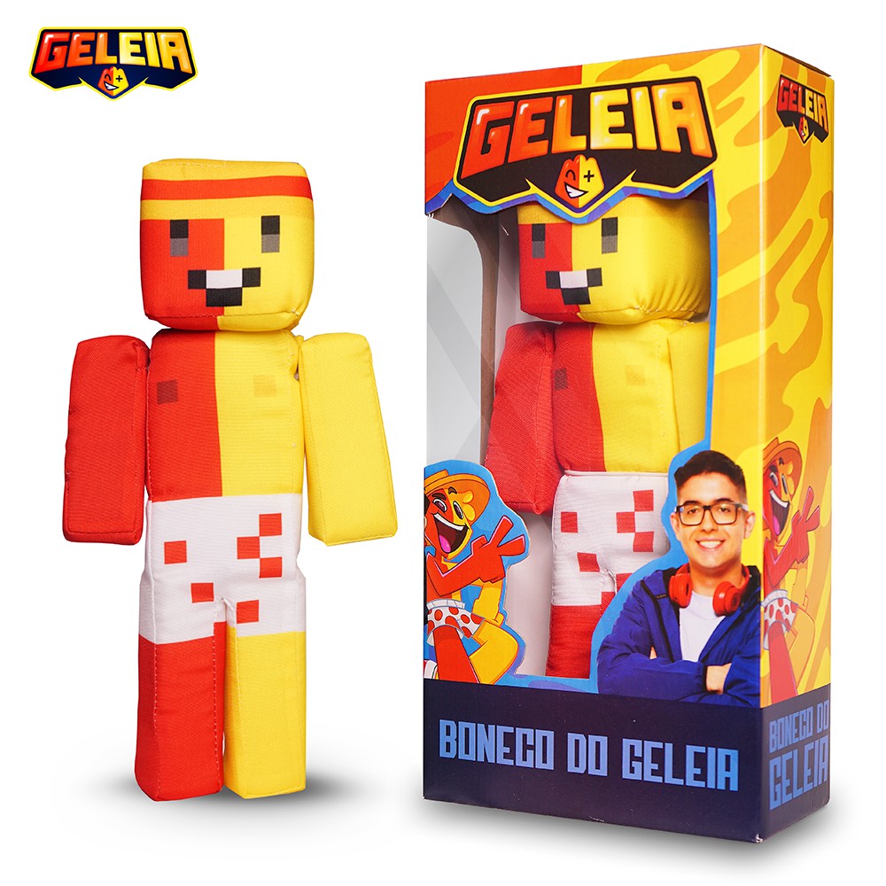 Boneco do Geleia r Minecraft - Curta Loja - Produtos Licenciados de  Influenciadores