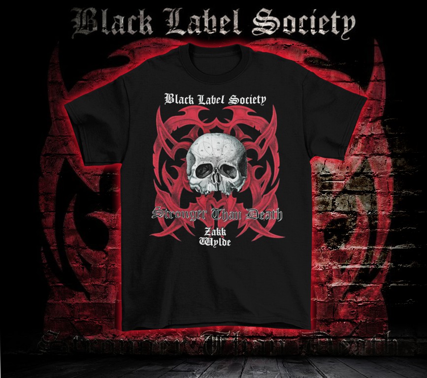 CAMISETA BLACK LABEL SOCIETY - STRONGER THAN DEATH - Anesthesia Wear