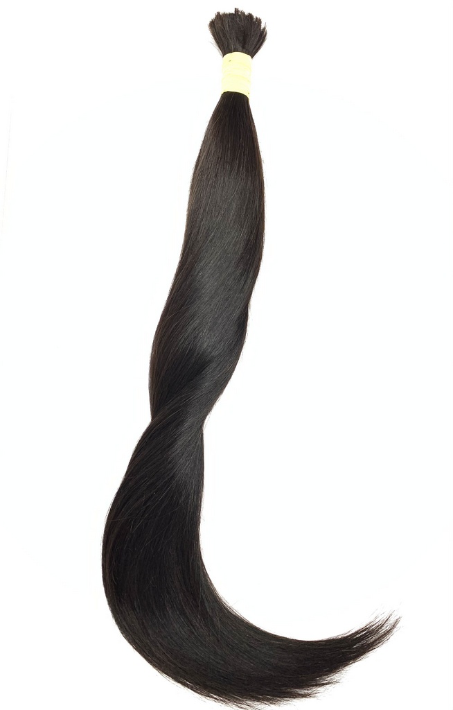 Cabelo Premium Liso Natural 55 CM - Cabelo Humano - Cabelo