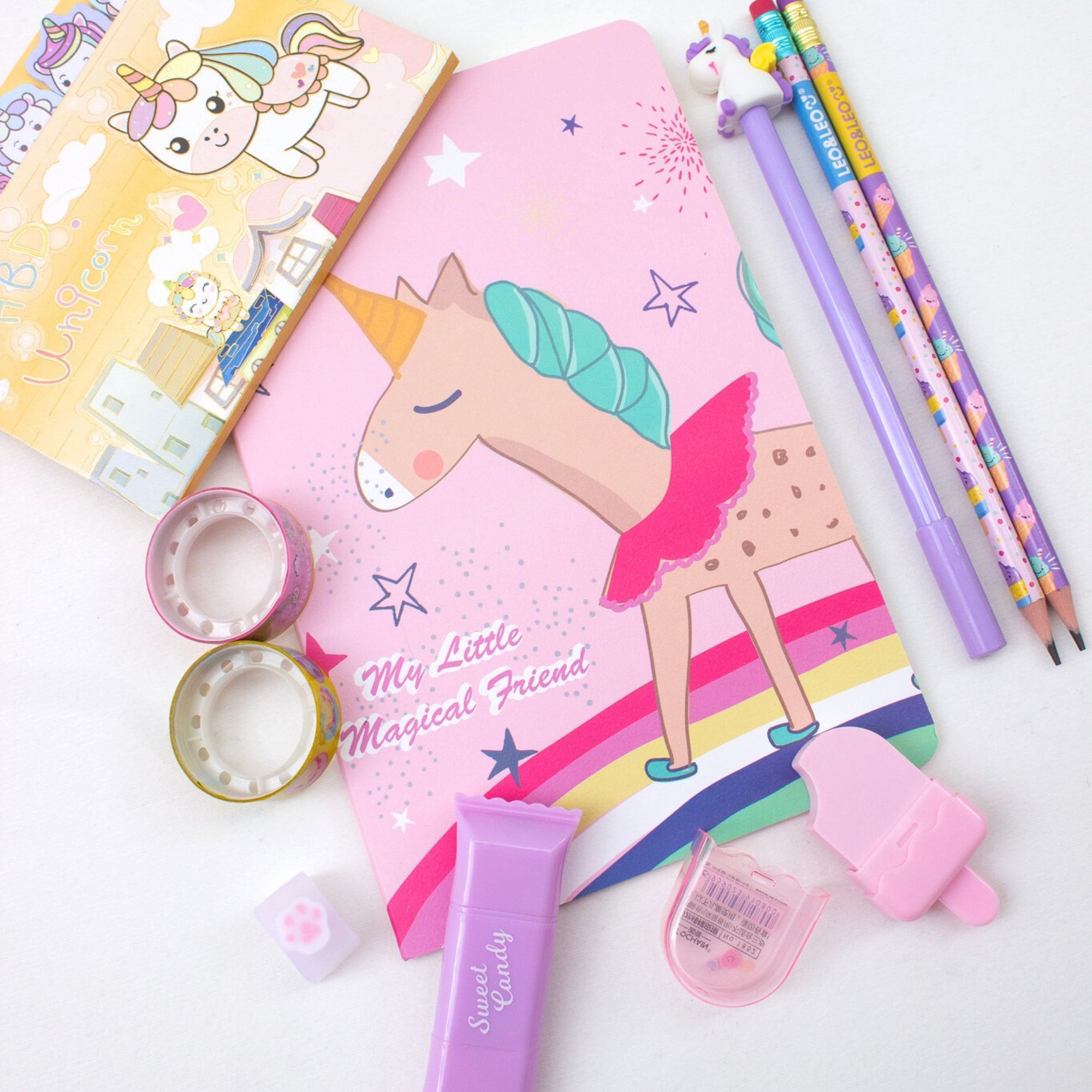 Kit Papelaria Fofa Kawaii Material Escolar 10 PeƧas Presente Comprar Kit Papelaria Fofa Kawaii Material Escolar 10 PeƧas Presente Comprar