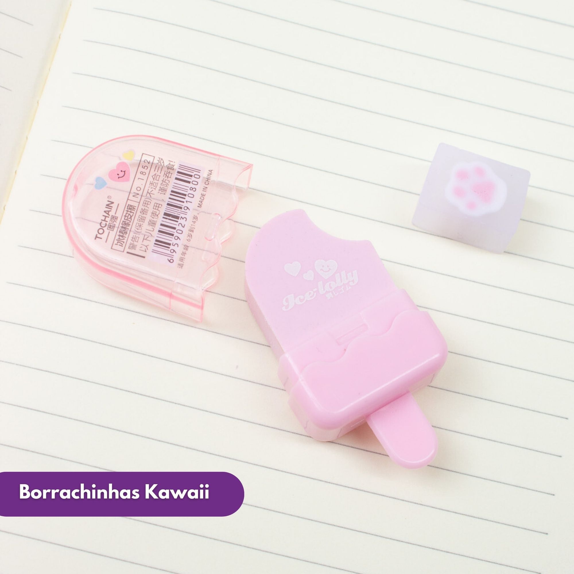 Kit Papelaria Fofa Kawaii Material Escolar 10 PeƧas Presente Comprar Kit Papelaria Fofa Kawaii Material Escolar 10 PeƧas Presente Comprar