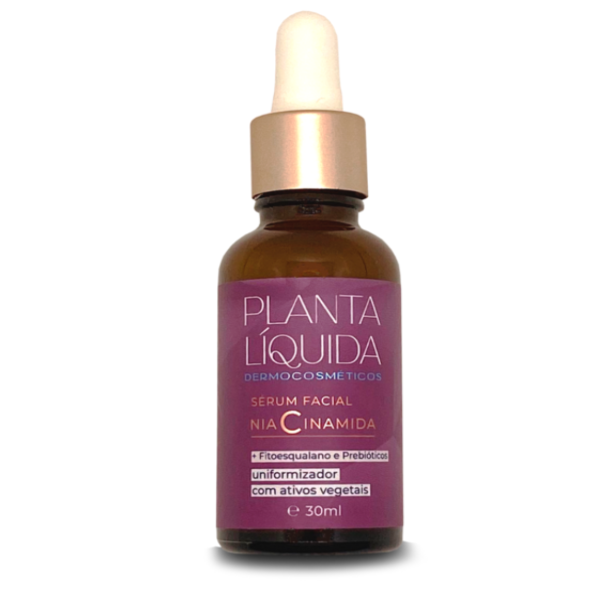 Sérum Facial Clareador Niacinamida 30ml Planta Líquida Cosméticos Natalia