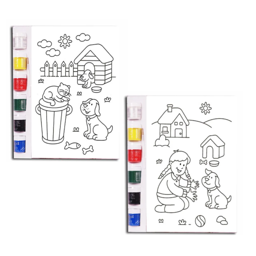 Tela Para Pintura Infantil Colorir Pintar Canvas Dinossauro com