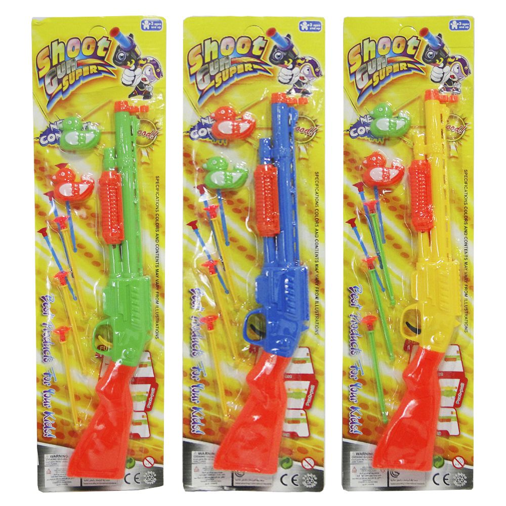 Pistola Rifle Brinquedo Espingarda Lança Dardo Nerf Arminha