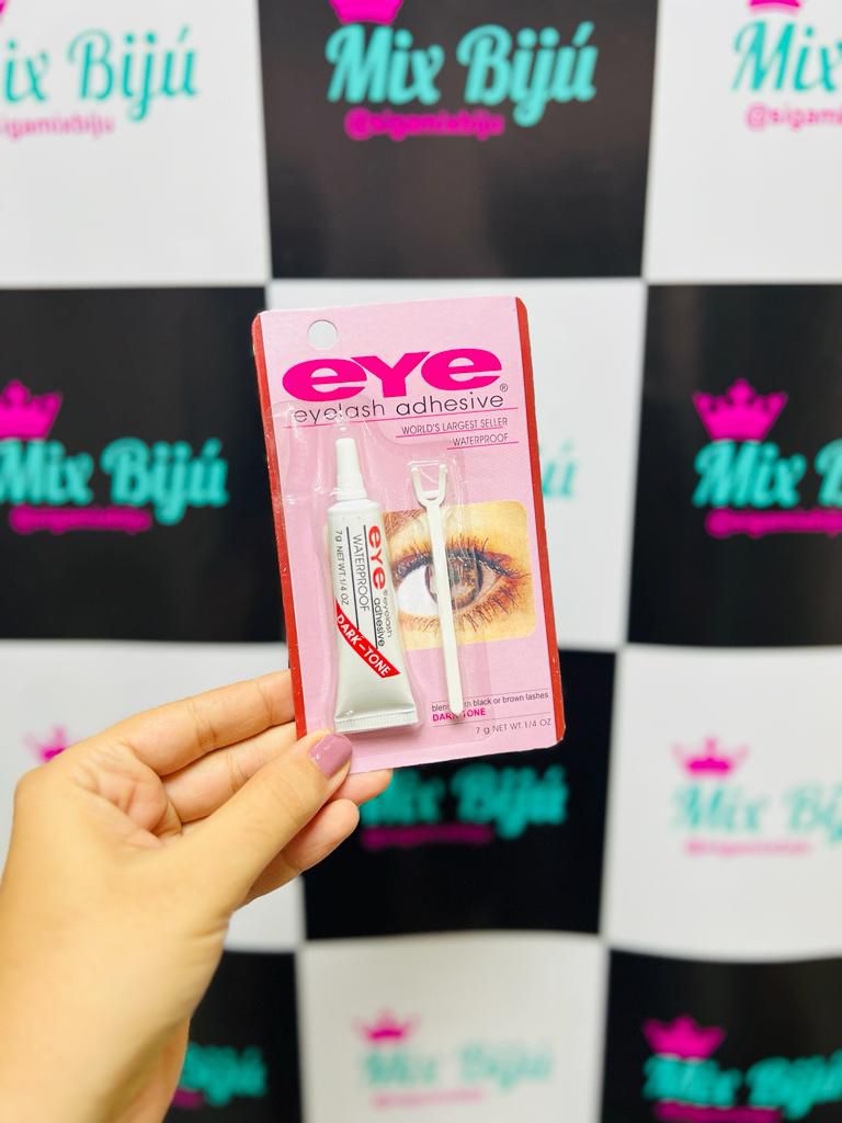 cola de cílios eye preta