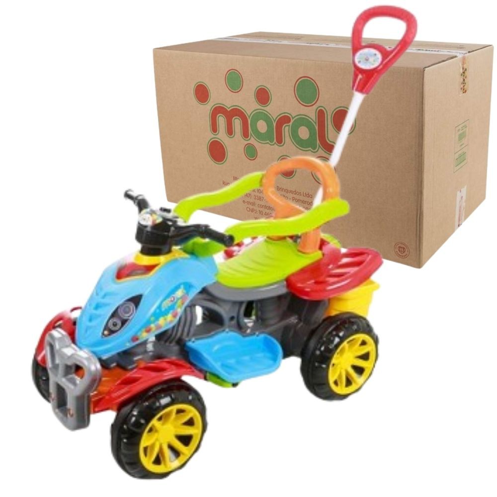 Motoca Infantil Triciclo De Passeio Totoca Com Pedal E Kit em