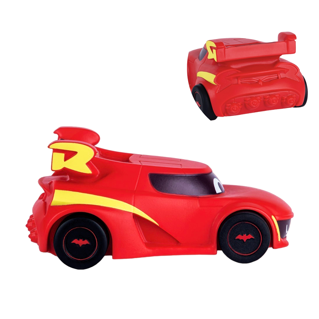 Batwheels Mini Carros Vinil Vermelho Robin Bebês E Crianças