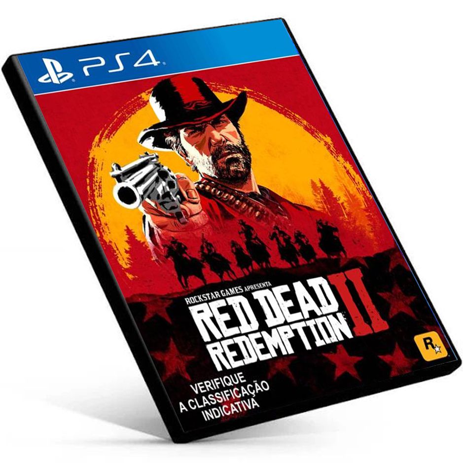 Red Dead Redemption 2 PS4 Midia digital - Raimundogamer midia digital