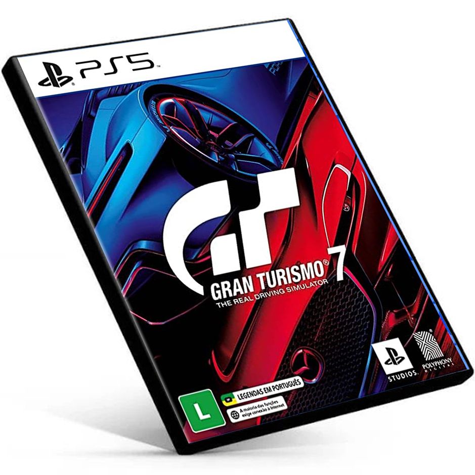 Jogo PS5 Gran Turismo 7 Mídia Física Novo Lacrado - Power Hit Games