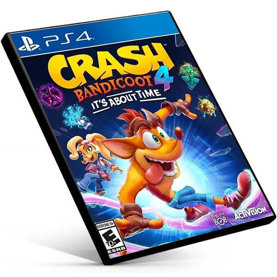 Crash Bandicoot 4 It's About Time PS4 MÍDIA DIGITAL