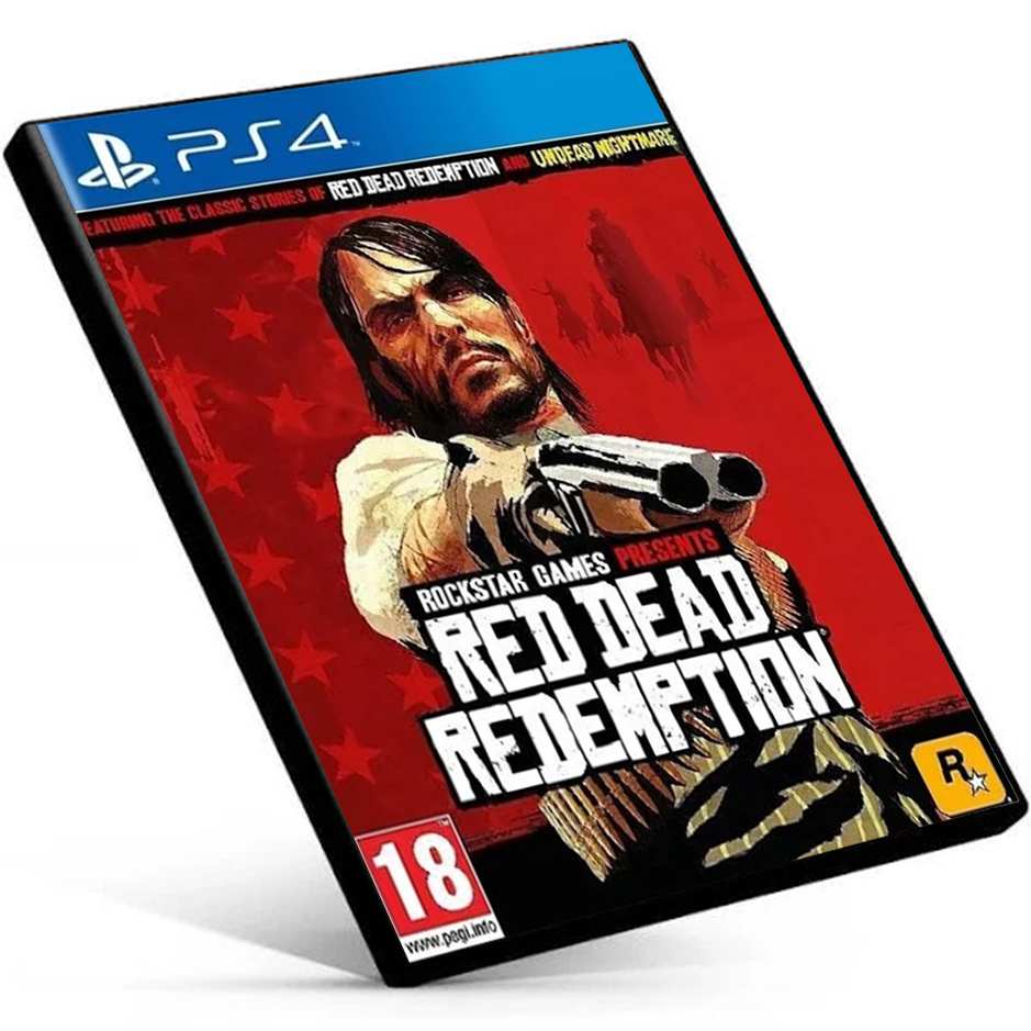 Jogo Red Dead Redemption and Undead Nightmare - PS4 - ShopB - 14 anos!
