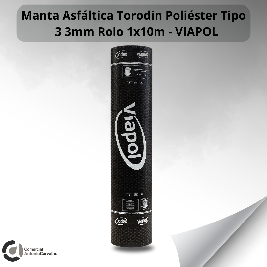 Torodin Manta Asfáltica Torodin Poliéster Viapol - CAC - Comercial Carvalho ...