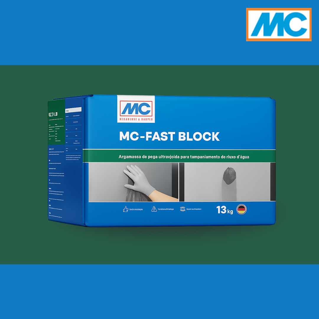 Fast Block (Caixa 13kg) - MC BAUCHEMIE - Comercial Carvalho ...