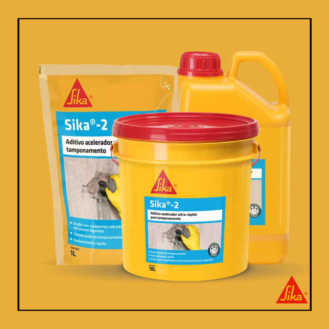 Sika ②/2　DAVANTI　225/55R18 102V XL　2本 Sika 2 Balde 18L - SIKA - Comercial Carvalho - Distribuidor