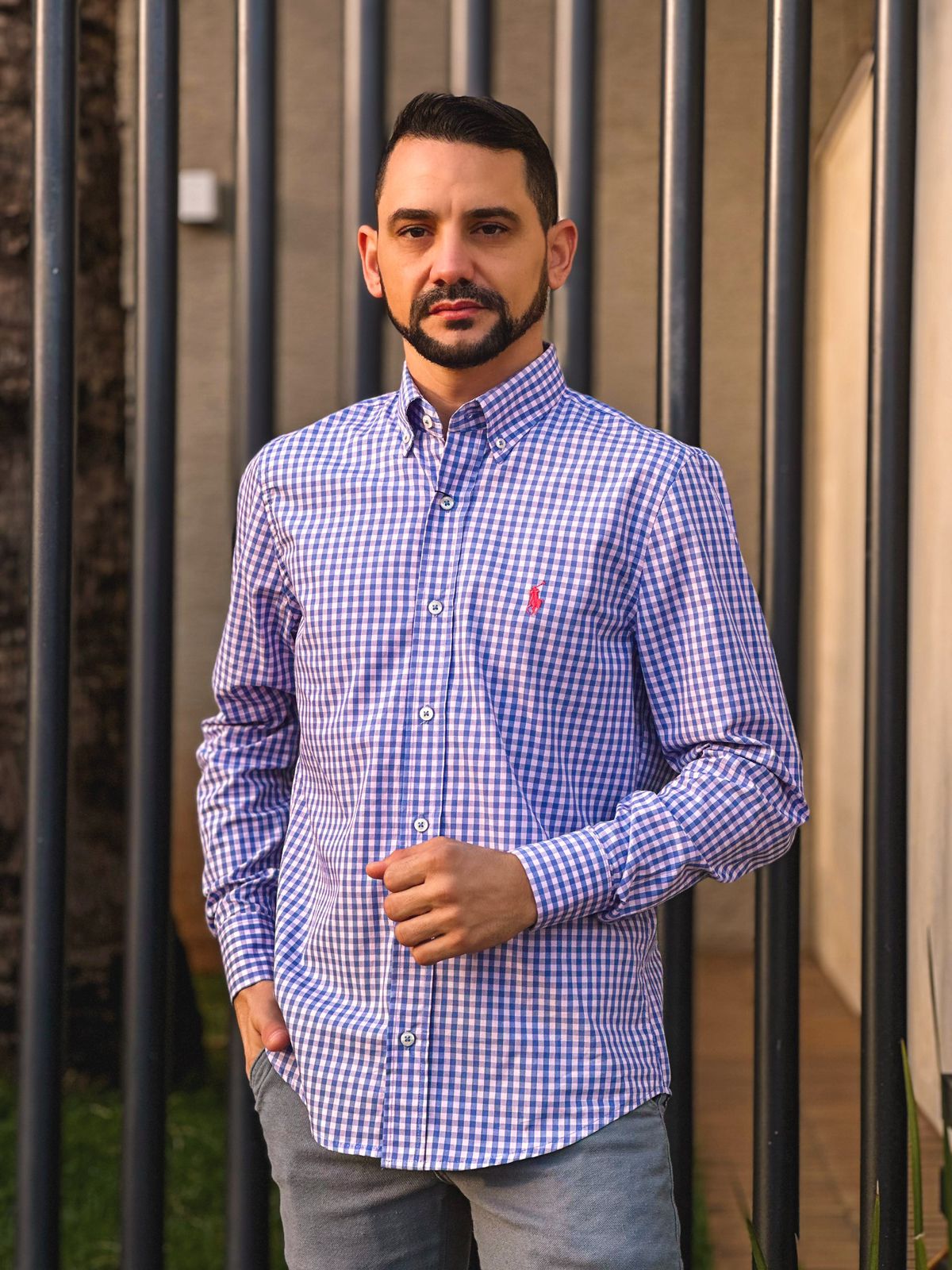 Camisa ralph lauren rosa cheap
