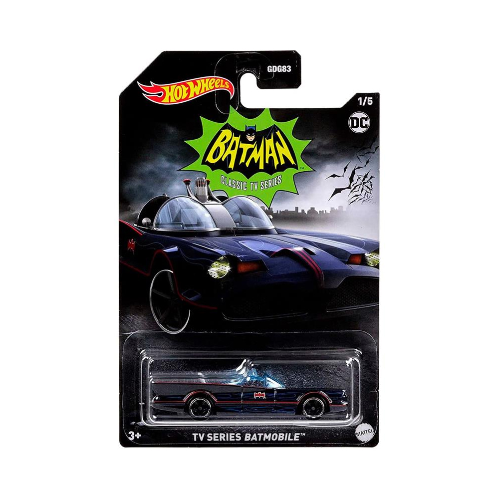 Carrinho Hot Wheels Classic TV Series Batmobile / HKG97 - Mattel