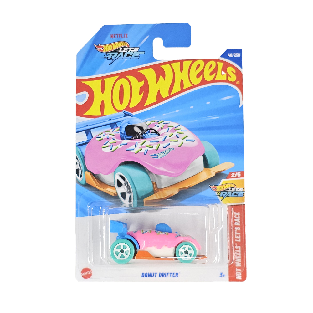 Hot Wheels Donut Drifter - Hw Let's Race Netflix - Mini Hunts