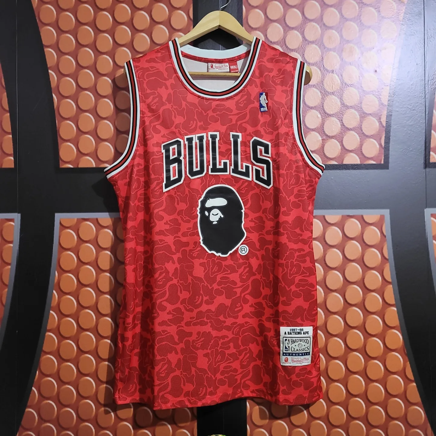 Camisa Bape Mitchell & Ness Chicago Bulls - NBA CLASSICS