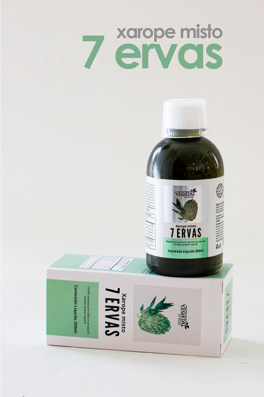 XAROPE 07 ERVAS- 250ML - Vegetal do Brasil - Loja de Fábrica