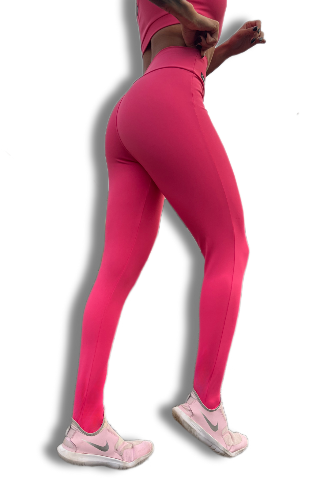 Legging leg feminina treino academia fitness basic rosa suplex - Porle  Fitness