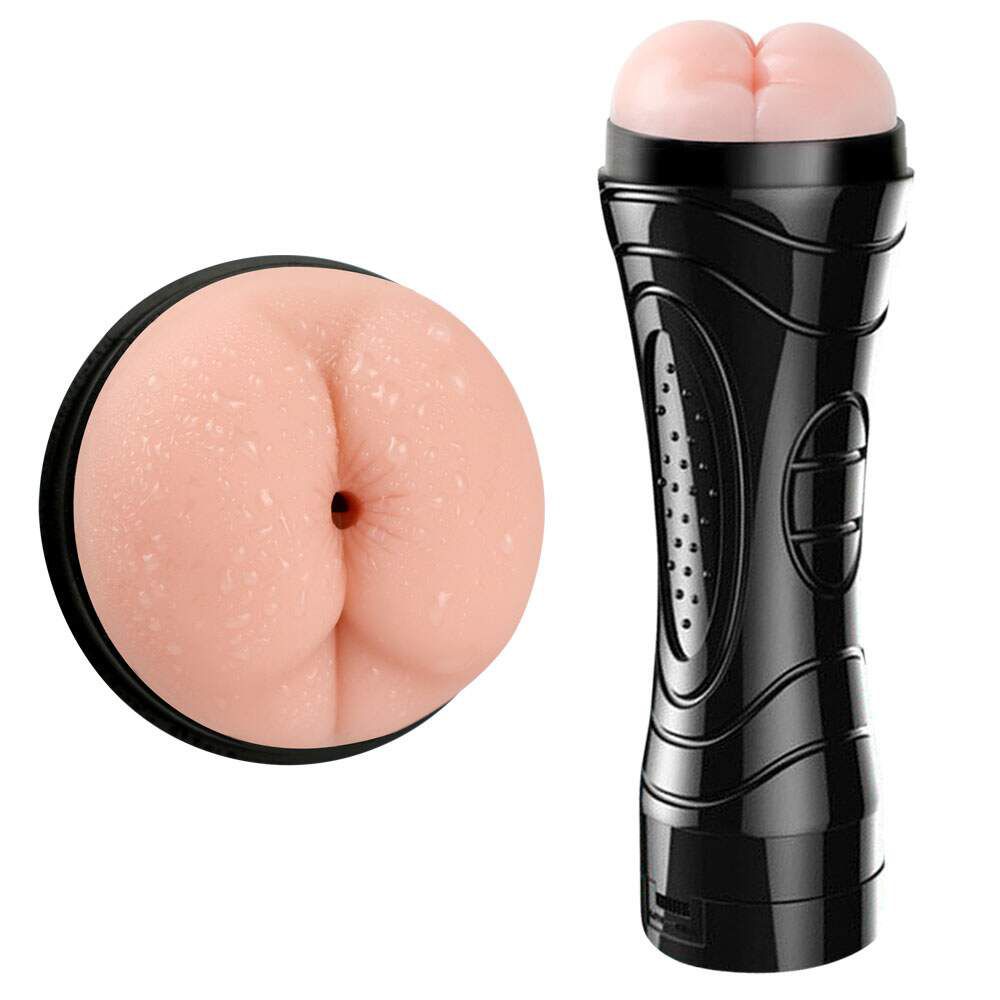 BUSSY VIBRATION Masturbador Lanterna em Forma de Ânus em Cyberskin com Vibração X CM