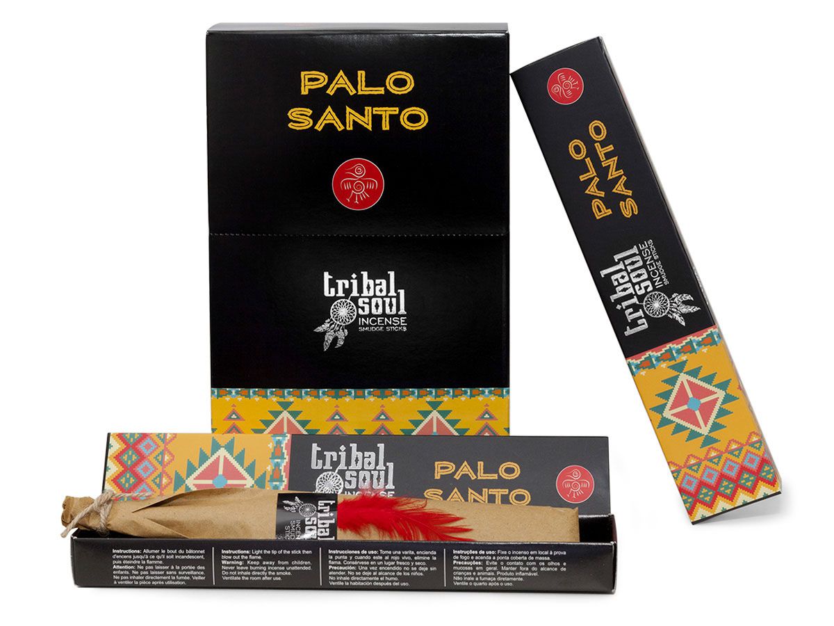 12 Confezioni Di Incenso Palo Santo Masala | 180 Bastoncini | Aroma Rilassante Ayurvedico | Fatto A Mano India
