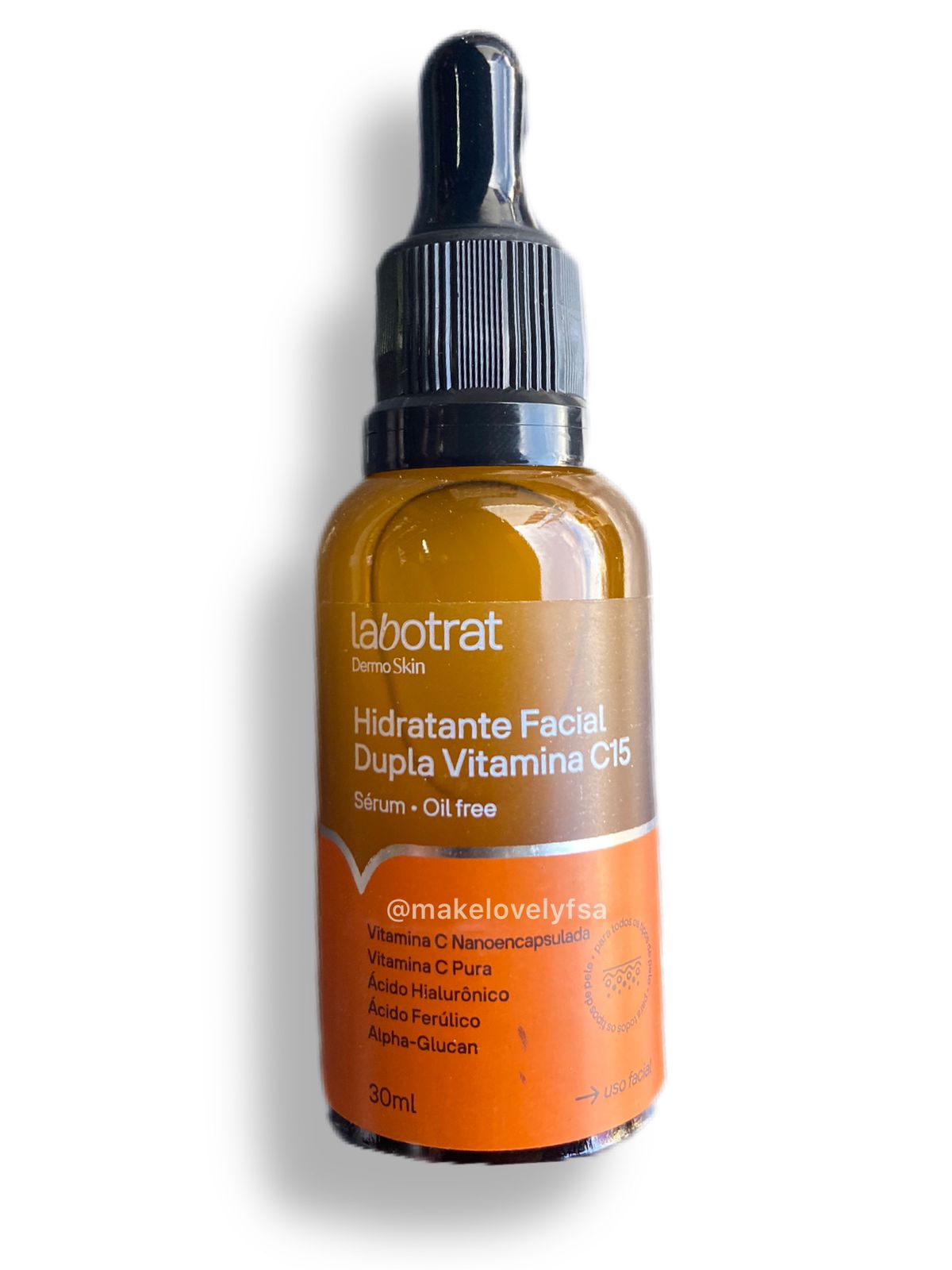 Hidratante Facial Dupla Vitamina C15 - Labotrat - Make Lovely