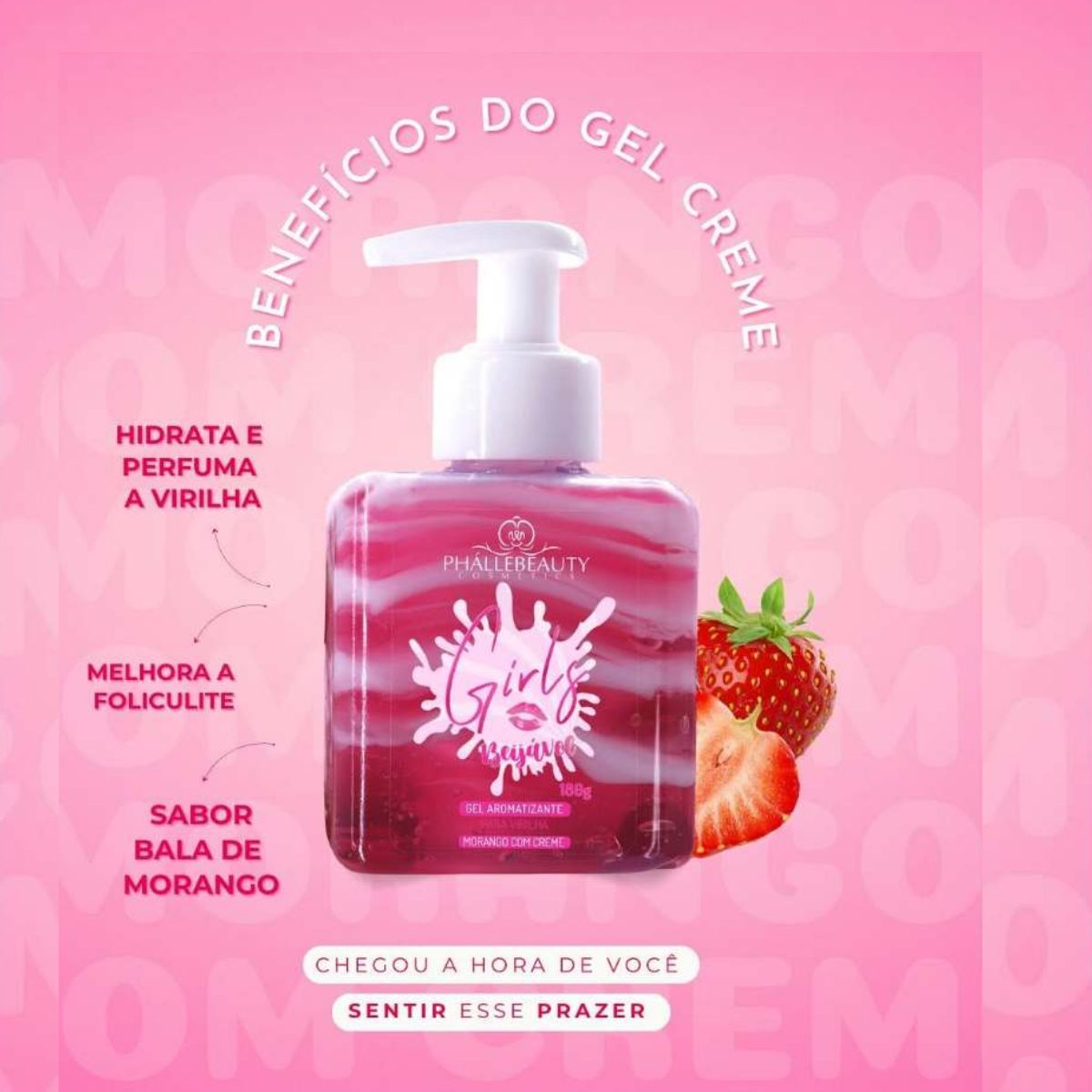 Gel Hidratante Aromatizante para Virilha Girls Beijável - PhálleBeauty ...