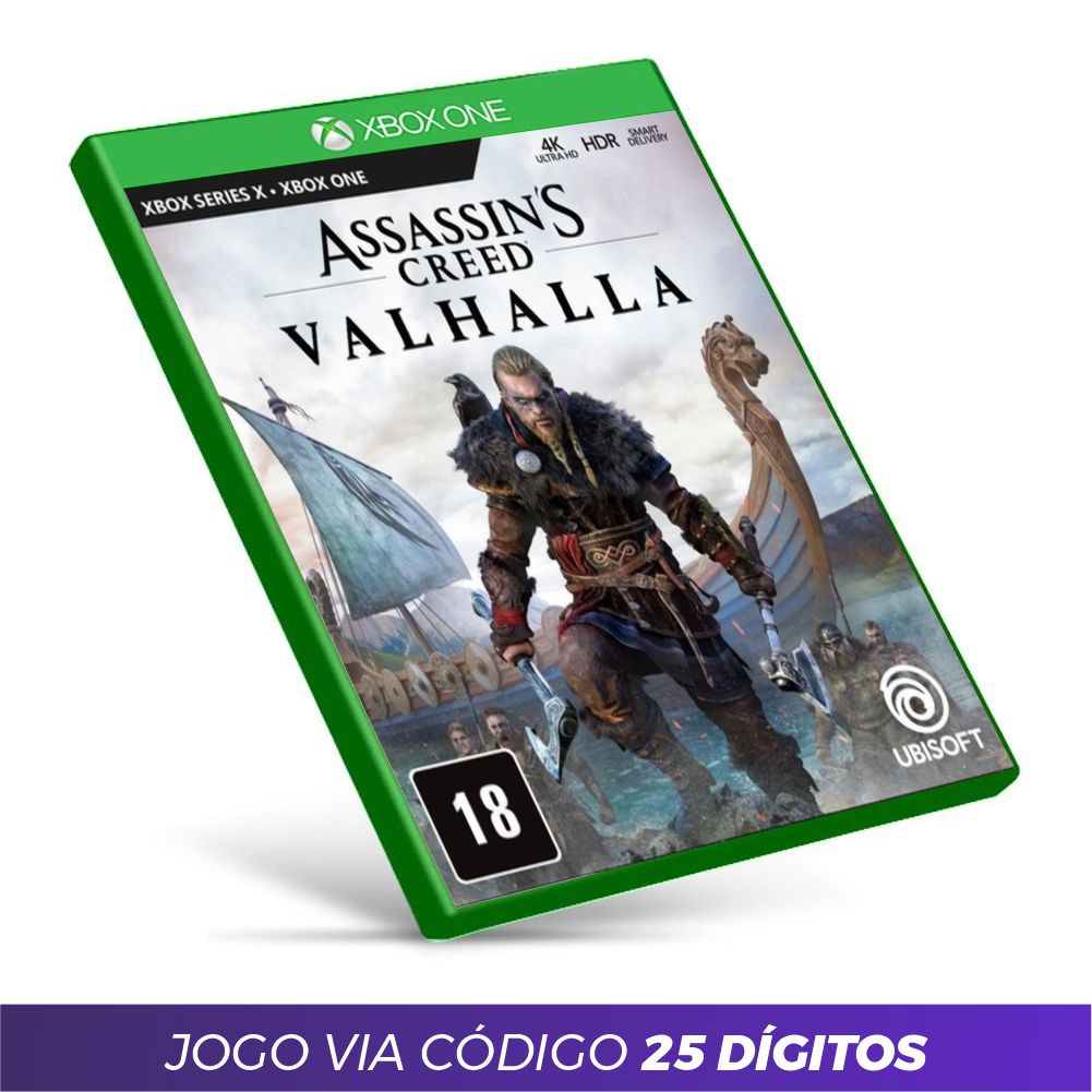 Jogo Assassin's Creed Valhalla Xbox One/ Series X (NOVO) em