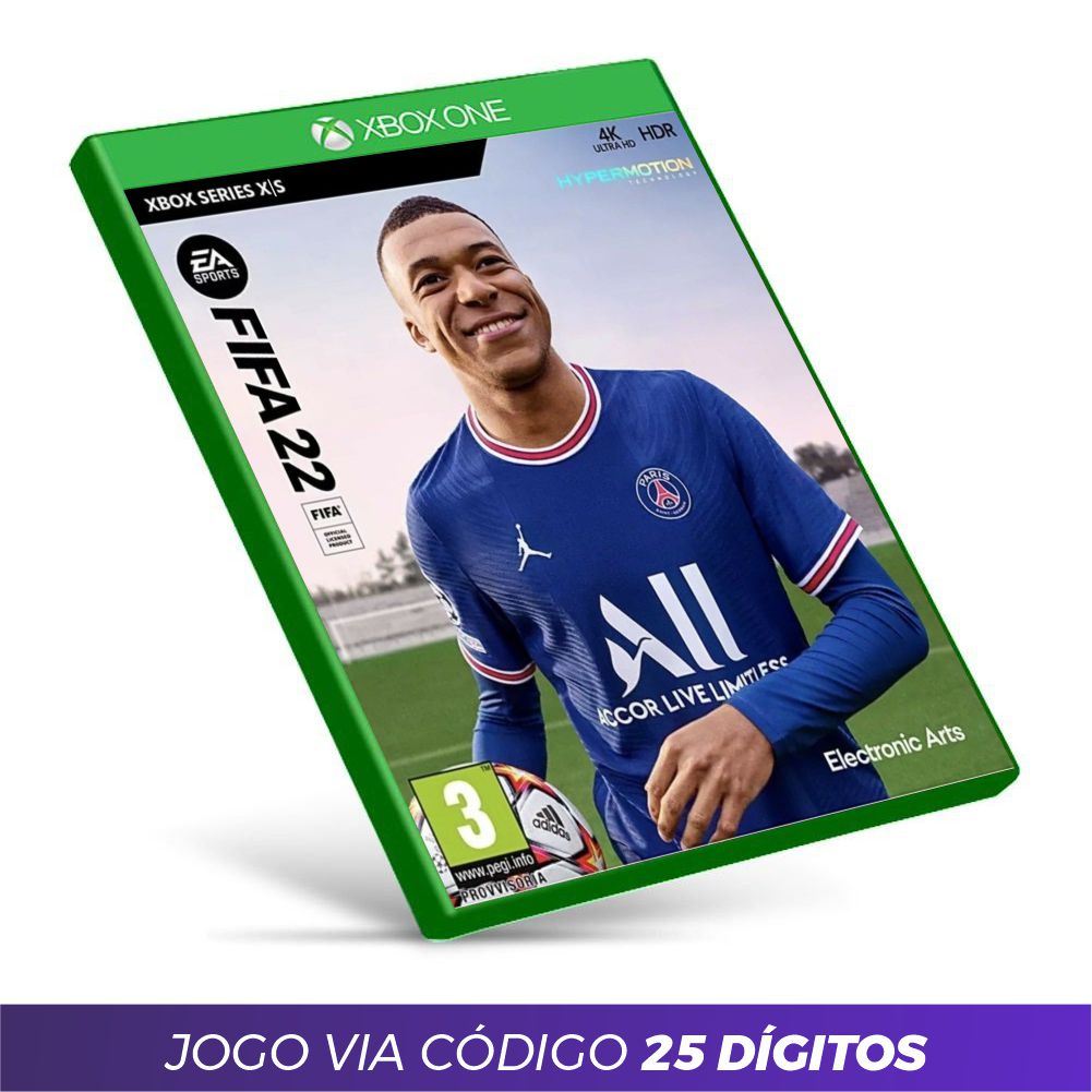 FIFA 22 - Xbox Series X|S - Cód 25 Digitos - Global Cards