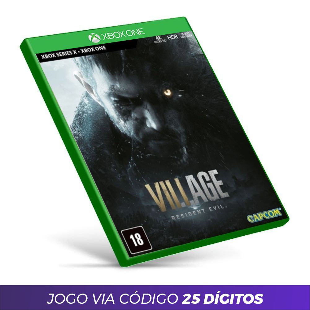 Resident Evil Village - Código 25 Dígitos - Xbox One