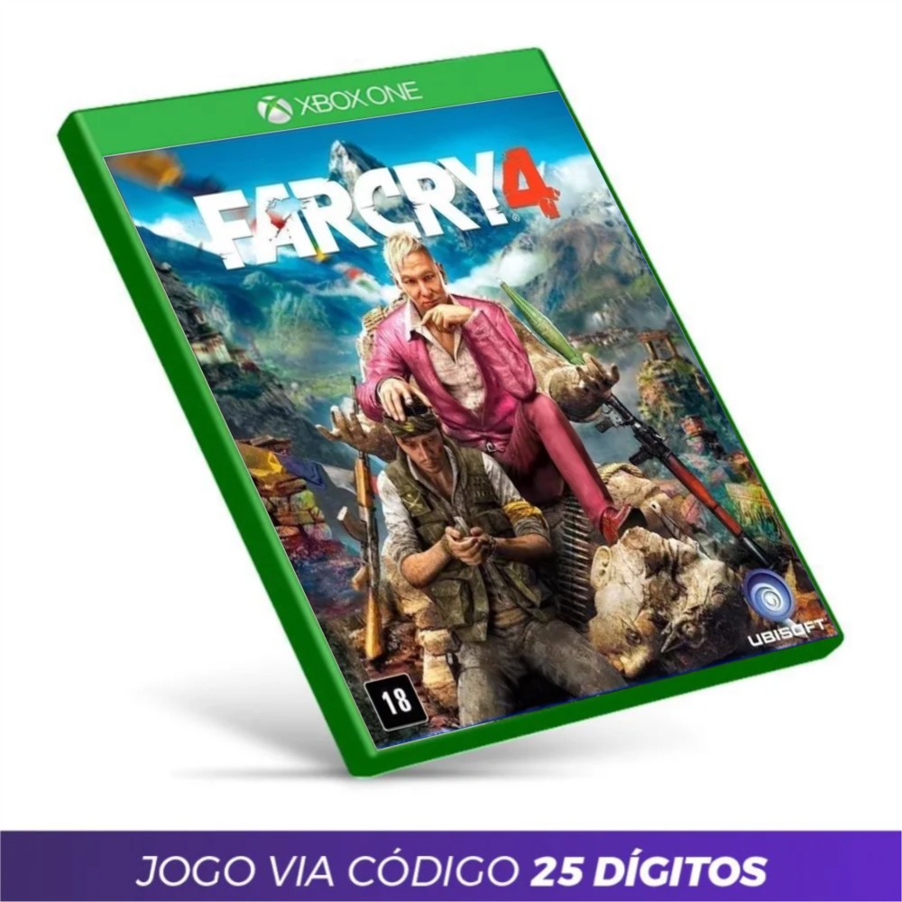 Jogo Far Cry 4 Xbox 360 Jogo De Mundo Aberto Ação E Tiro