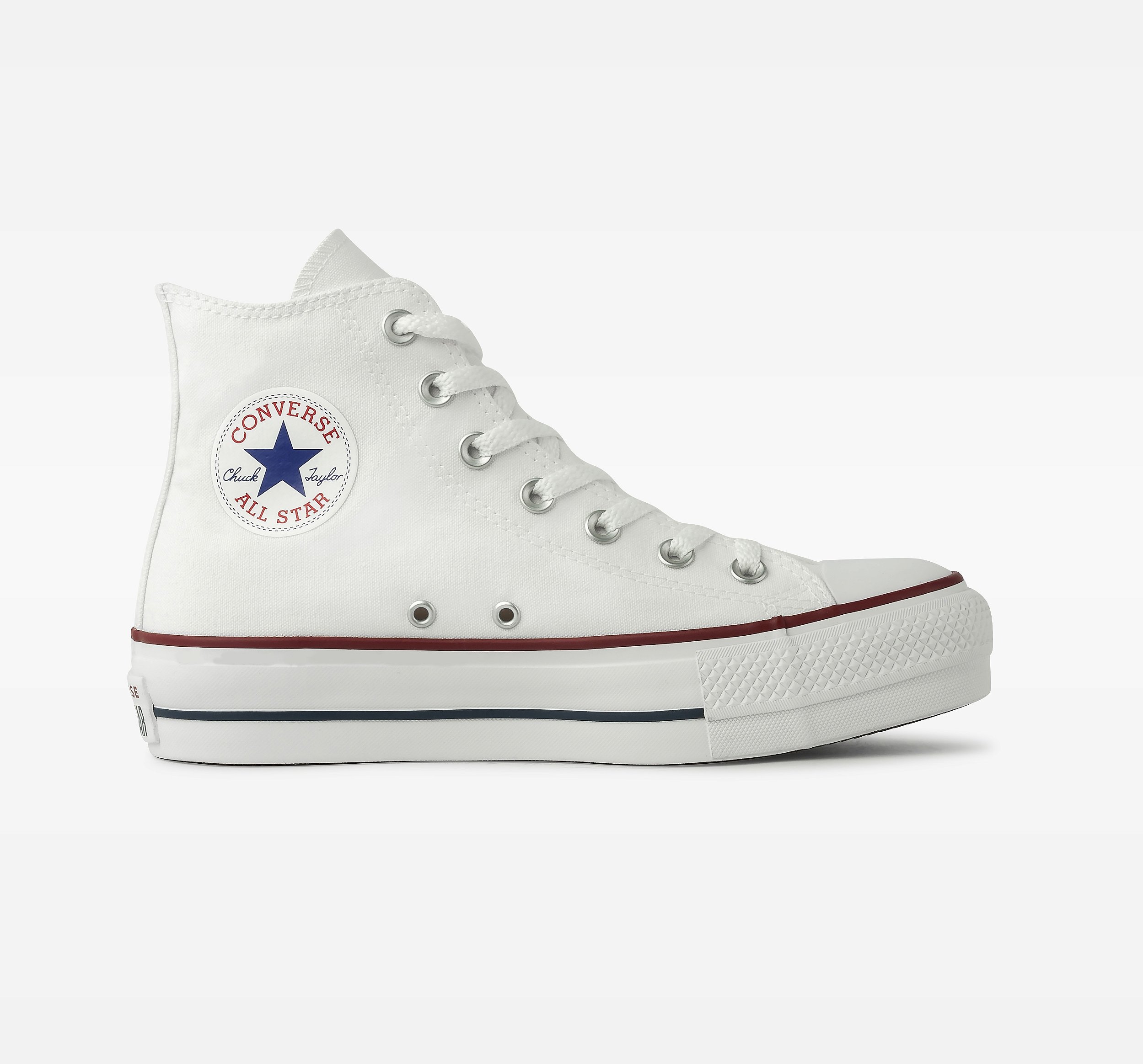 Tênis All Star Converse Chuck Taylor Platform HI Cano Alto - Preto