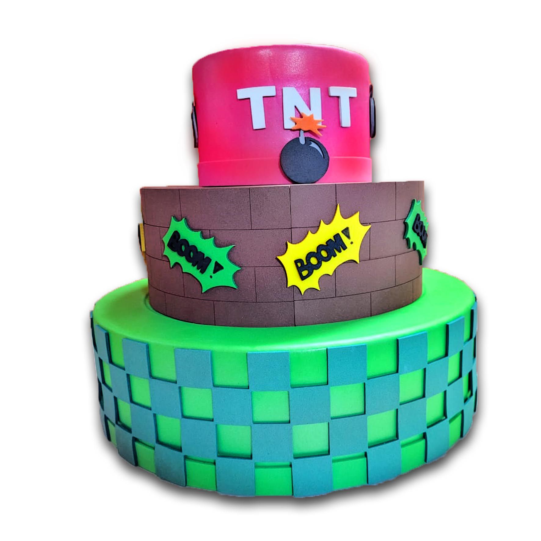 Bolo Fake Minecraft Tnt